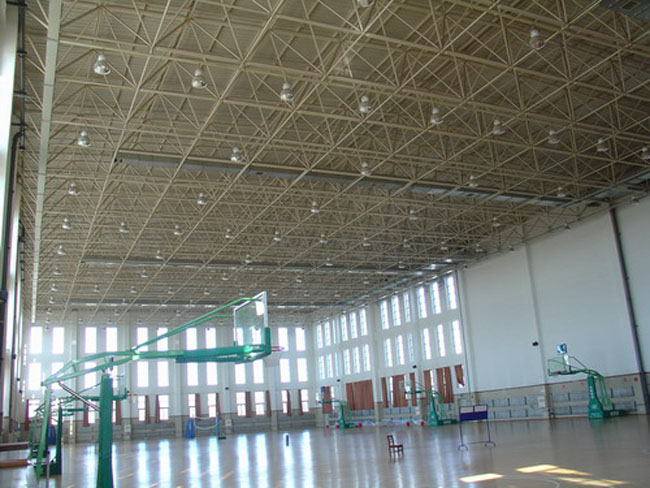 内蒙古篮球馆网架案例