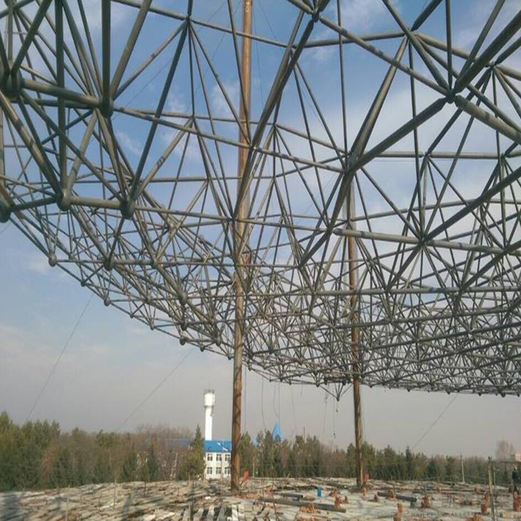 内蒙古球形网架钢结构施工方案